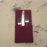 restaurant napkin